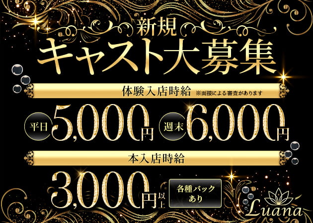 JR宇都宮キャバクラ・Club Luanaの求人