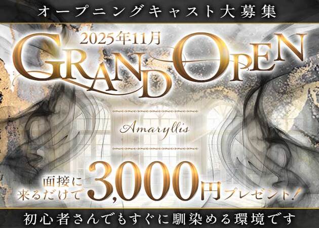 佐世保市・塩浜町スナック・Amaryllisの求人