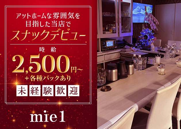 岡山市（中央町）スナック・mielの求人