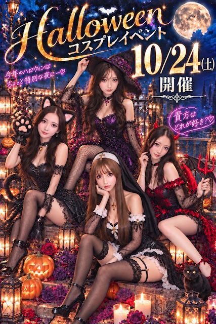 ピックアップニュース Hallowe'en Event やります!