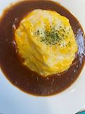 オムライス（ミートソース）
