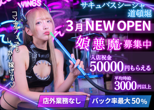 ミナミコンカフェ・SUCCUBUS VIPERの求人