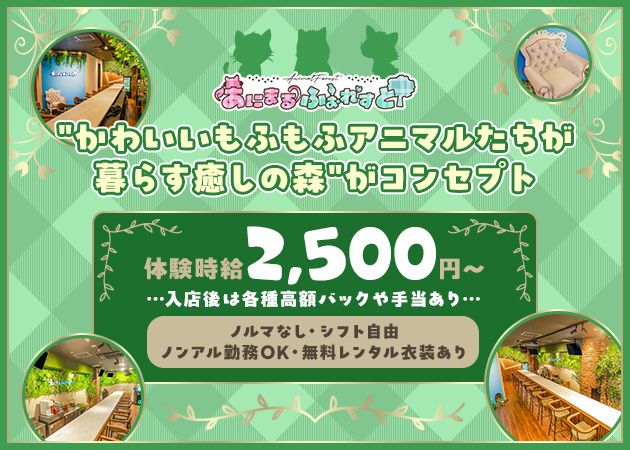 東心斎橋コンカフェ・あにまるふぉれすとの求人