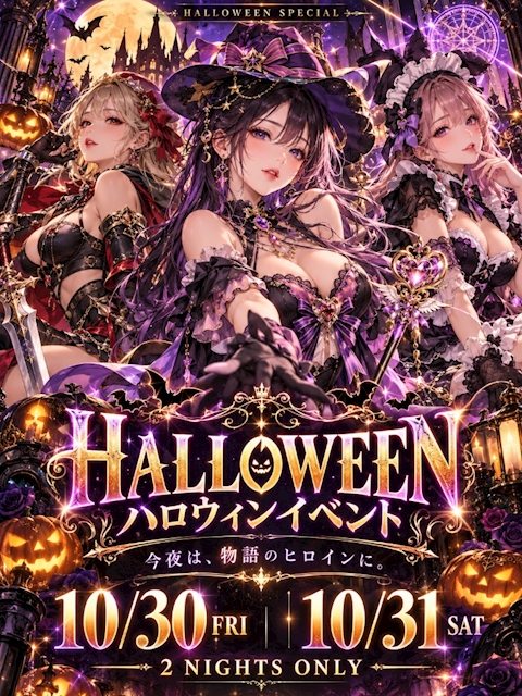 ピックアップニュース 🎃 Rosalie HALLOWEEN EVENT 🎃