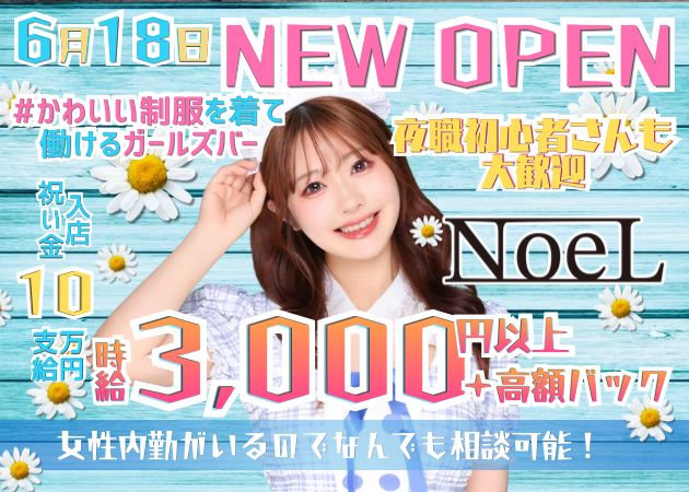 新宿/歌舞伎町ガールズバー・NoeLの求人