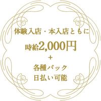 ピックアップニュース 体入・入店時給2,000円+各種バック❗ 貸衣装などの待遇も良し🌟