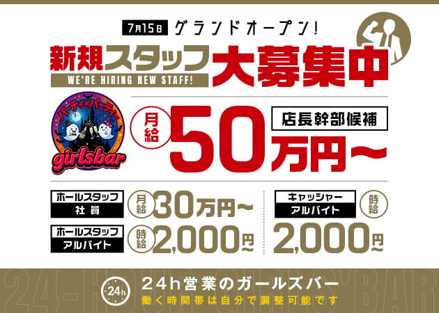 歌舞伎町のガールズバー求人/アルバイト情報「パーティー×パーティー」
