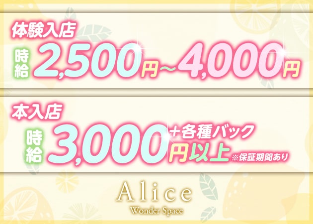 Alice 職種:フロアレディ