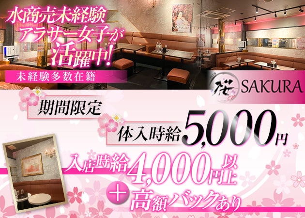草加キャバクラ・CLUB SAKURAの求人