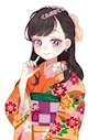 ピックアップニュース アテナ公式キャラ「あんじゅ(天使)👼」着物Ver