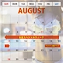 ピックアップニュース 8月カレンダー♪
