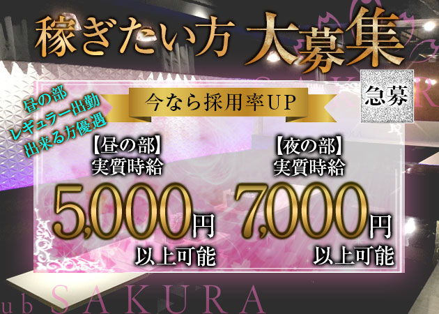 club SAKURA 職種：フロアレディ