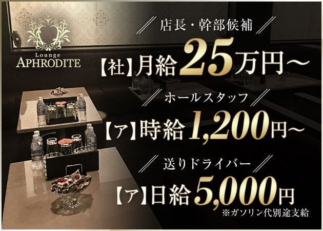 「APHRODITE」スタッフ求人