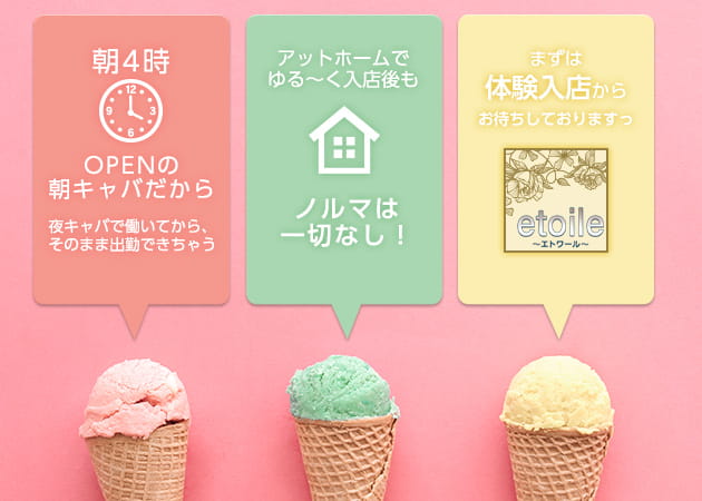 CLUB GELATO MORNING 職種:フロアレディ