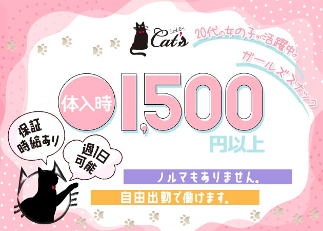 中野新橋パブ/スナック・Snack Bar Cat’sの求人