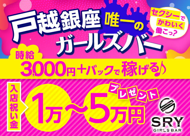 GIRLS BAR SRY 職種:カウンターレディ