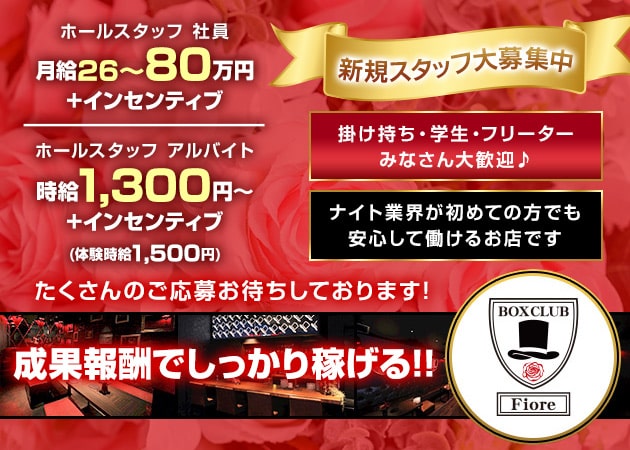 西宮のキャバクラ求人/アルバイト情報「Fiore 阪神西宮店」
