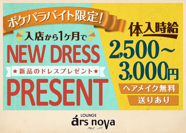 LOUNGE ars nova 職種:フロアレディ
