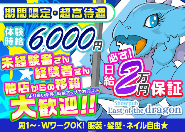 Last of the Dragon 職種：フロアレディ