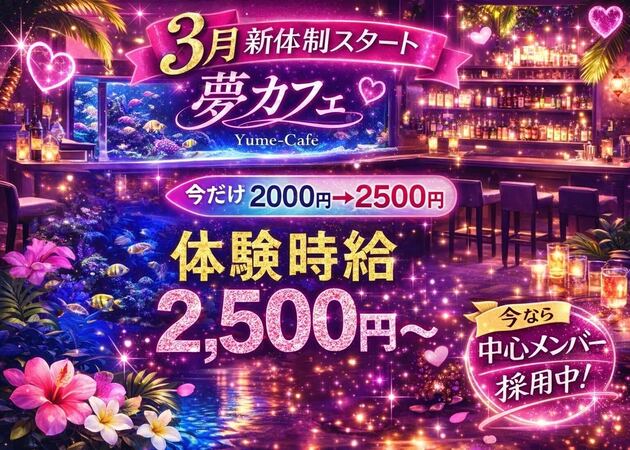 国分町ガールズバー・Yume-Cafeの求人